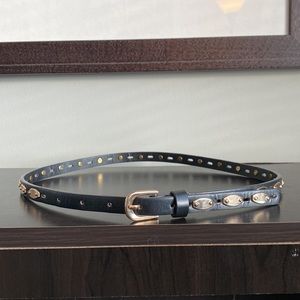 🖤💛 Black & Gold Skinny Belt 💛🖤